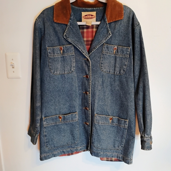 Sonoma Jackets & Blazers - Denim Jacket with Brown Collar